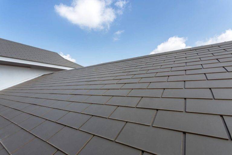 neat grey roofing slate tiles