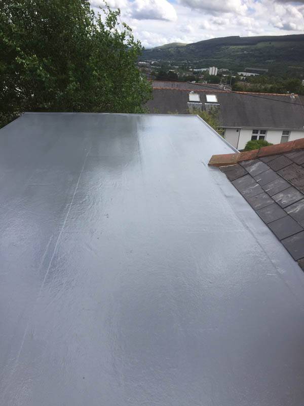 domestic flat roof from a case study